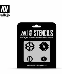 Ozzie Collectables Vallejo Stencils - Sci-Fi & Fantasy - Gear Markings