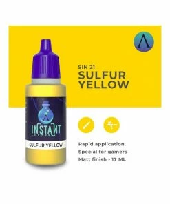 Ozzie Collectables Scale 75 Instant Colors Sulfur Yellow 17ml All Board Games