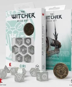 Ozzie Collectables Q Workshop The Witcher Dice Set Ciri - The Lady Of Space And Time All Board Games