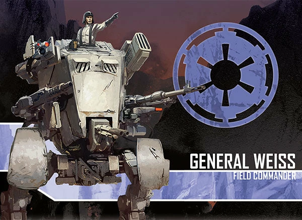 Ozzie Collectables Star Wars Imperial Assault General Weiss Villain Pack 1 Ozzie Collectables Star Wars Imperial Assault General Weiss Villain Pack