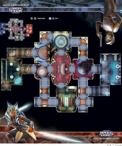 Ozzie Collectables Star Wars Imperial Assault Uscru Entertainment District Skirmish Map