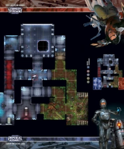 Ozzie Collectables Tarkin Initiative Labs Skirmish Map All Board Games