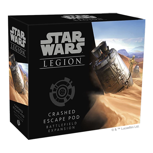 Star Wars Legion Crashed Escape Pod Battlefield Expansion 1 Star Wars Legion Crashed Escape Pod Battlefield Expansion