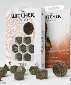 Ozzie Collectables Q Workshop The Witcher Dice Set Triss - The Fourteenth Of The Hill All Board Games