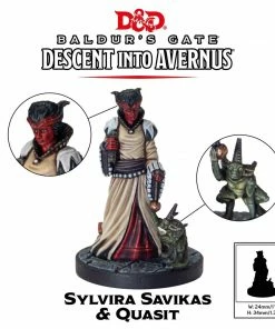 Ozzie Collectables D&D Collectors Series Miniatures Baldurs Gate Descent Into Avernus Sylvira Savikas All Board Games
