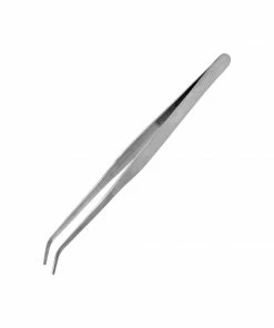 Ozzie Collectables Vallejo Hobby Tools - Strong Curved Stainless Steel Tweezers (175 Mm)