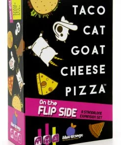 Blue Orange Games Taco Cat Goat Cheese Pizza On The Flip Side (Stand Alone Expansion) Game Expansions