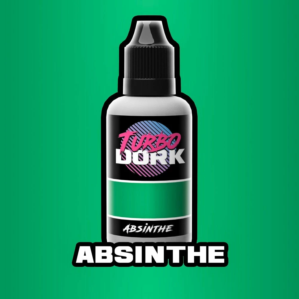 Ozzie Collectables Turbo Dork Absinthe Metallic Acrylic Paint 20ml Bottle All Board Games 1 Ozzie Collectables Turbo Dork Absinthe Metallic Acrylic Paint 20ml Bottle All Board Games