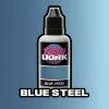 Ozzie Collectables Turbo Dork Blue Steel Metallic Acrylic Paint 20ml Bottle All Board Games