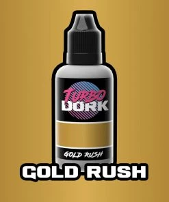 Ozzie Collectables Turbo Dork Gold Rush Metallic Acrylic Paint 20ml Bottle