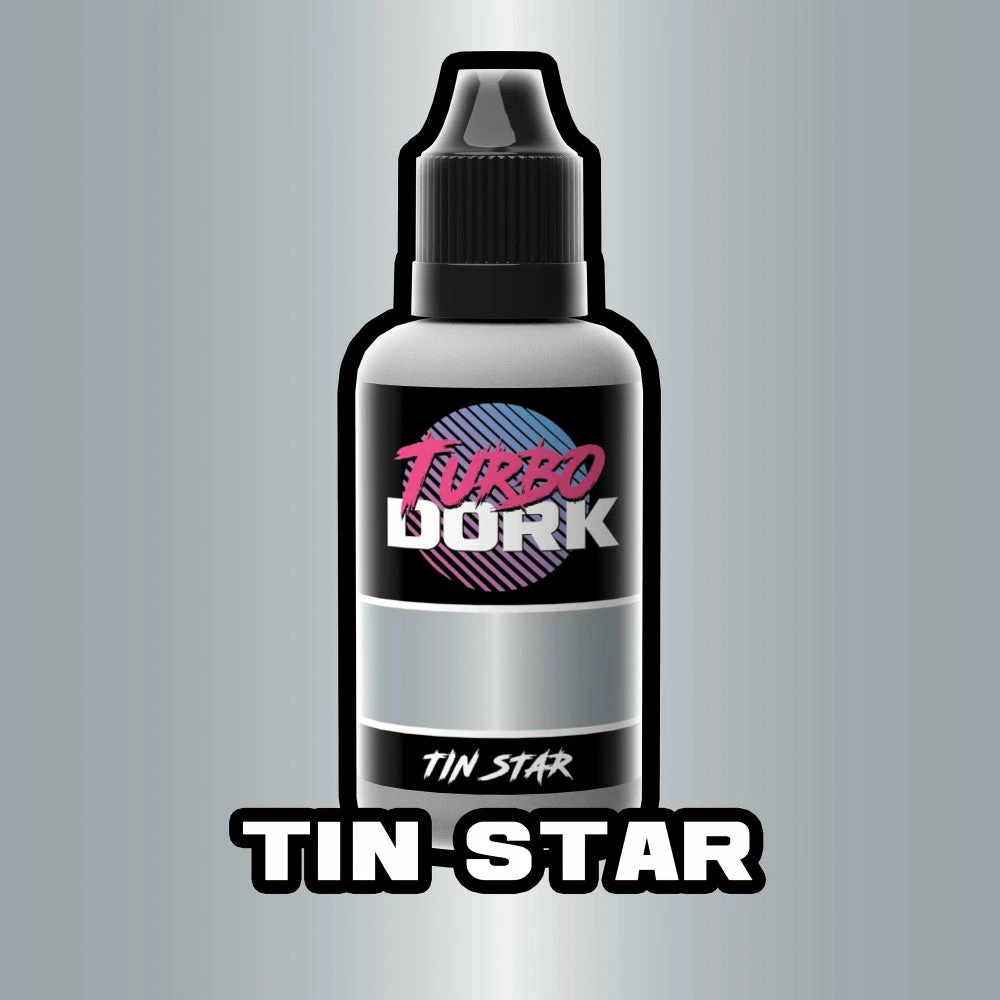 Ozzie Collectables Turbo Dork Tin Star Metallic Acrylic Paint 20ml Bottle 1 Ozzie Collectables Turbo Dork Tin Star Metallic Acrylic Paint 20ml Bottle