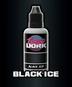 Ozzie Collectables Turbo Dork Black Ice Metallic Acrylic Paint 20ml Bottle