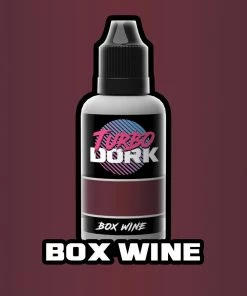 Ozzie Collectables All Board Games Turbo Dork Box Wine Metallic Acrylic Paint 20ml Bottle