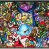 Tenyo Puzzle Disney Alice In Wonderland Stained Glass Puzzle 1,000 Pieces