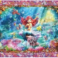 Tenyo Puzzle Disney The Little Mermaid Ariel Beautiful Mermaid Puzzle 500 Pieces
