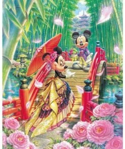Tenyo Puzzle Disney Mickey & Minnie's Miyabi Wedding Dream Puzzle 266 Pieces