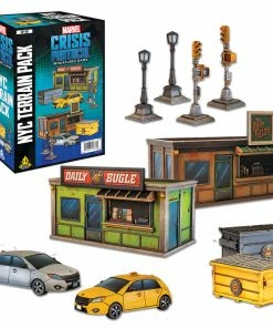 All Board Games Marvel Crisis Protocol Miniatures Game NYC Terrain Pack Expansion
