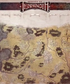 Ozzie Collectables All Board Games Heroes Of Terrinoth Gamemat