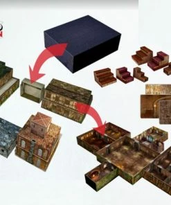 Ozzie Collectables Tenfold Dungeon - The Town All Board Games