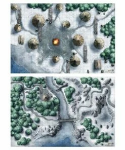 Dungeons & Dragons D&D Icewind Dale Encounter Map Set
