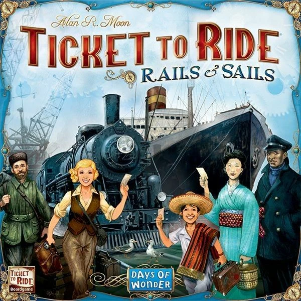 Ticket To Ride Rails & Sails All Board Games 1 Ticket To Ride Rails & Sails All Board Games