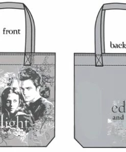 NECA Bags & Wallets Twilight - Tote Bag Edward & Bella (Vector Grey)