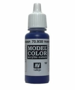 Ozzie Collectables Vallejo Model Colour - Transparent Blue 17 Ml All Board Games