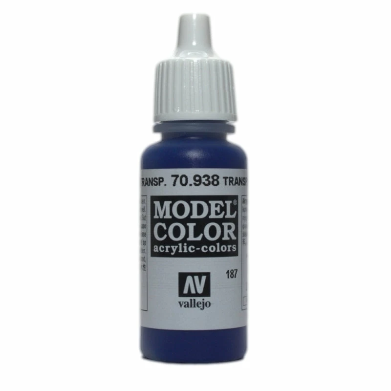 Ozzie Collectables Vallejo Model Colour - Transparent Blue 17 Ml All Board Games 1 Ozzie Collectables Vallejo Model Colour - Transparent Blue 17 Ml All Board Games