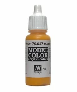 Ozzie Collectables Vallejo Model Colour - Transparent Yellow 17 Ml