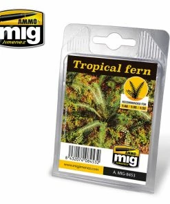 Ozzie Collectables Ammo By MIG Dioramas - Laser Cut Plants - Tropical Fern All Board Games