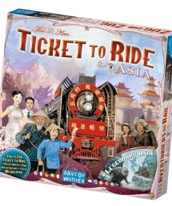 Ticket To Ride Asia Map
