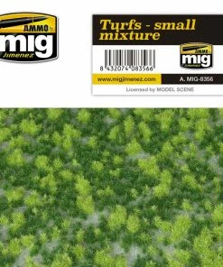 Ozzie Collectables Ammo By MIG Dioramas - Grass Mats - Turfs - Small Mixture All Board Games