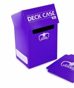 Ozzie Collectables Ultimate Guard Deck Case 80+ Standard Size Purple Deck Box