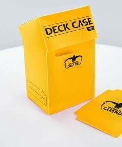 Ozzie Collectables Ultimate Guard Deck Case 80+ Standard Size Yellow Deck Box All Board Games