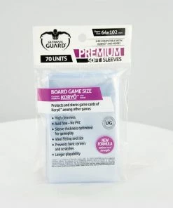 Ozzie Collectables Ultimate Guard Premium Soft Sleeves For Board Game Cards (70) (64x102mm) All Board Games