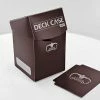 Ozzie Collectables Ultimate Guard Deck Case 100+ Standard Size Brown Deck Box