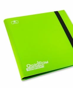 Ozzie Collectables Ultimate Guard 12-Pocket QuadRow FlexXfolio Light Green Folder All Board Games
