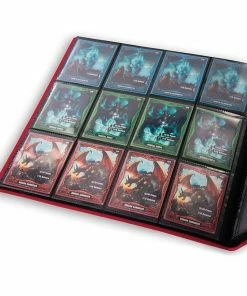 Ozzie Collectables All Board Games Ultimate Guard 12-Pocket QuadRow FlexXfolio Red Folder