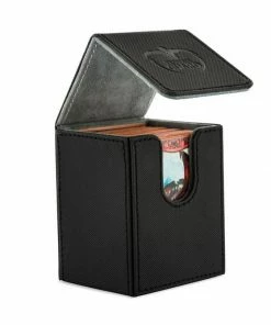 Ozzie Collectables Ultimate Guard Flip Deck Case 100+ Standard Size XenoSkin Black Deck Box All Board Games