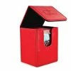 Ozzie Collectables All Board Games Ultimate Guard Flip Deck Case 100+ Standard Size Red Deck Box