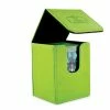 Ozzie Collectables Ultimate Guard Flip Deck Case 100+ Standard Size Green Deck Box