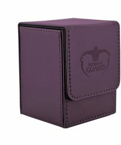 Ozzie Collectables All Board Games Ultimate Guard Flip Deck Case 100+ Standard Size Purple Deck Box