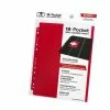 Ozzie Collectables Ultimate Guard 18-Pocket Pages Side-Loading Red