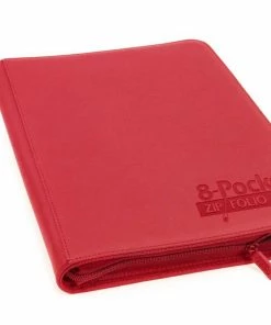Ozzie Collectables Ultimate Guard 8-Pocket ZipFolio XenoSkin Red Folder