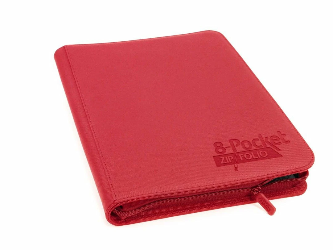 Ozzie Collectables Ultimate Guard 8-Pocket ZipFolio XenoSkin Red Folder 1 Ozzie Collectables Ultimate Guard 8-Pocket ZipFolio XenoSkin Red Folder
