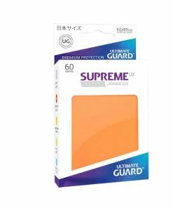 Ozzie Collectables Ultimate Guard Supreme UX Sleeves Japanese Size Orange (60) All Board Games