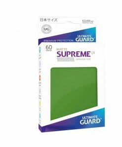 Ozzie Collectables All Board Games Ultimate Guard Supreme UX Sleeves Japanese Size Matte Green (60)