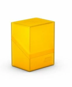 Ozzie Collectables Ultimate Guard Boulder Deck Case 80+ Standard Size Amber Deck Box All Board Games