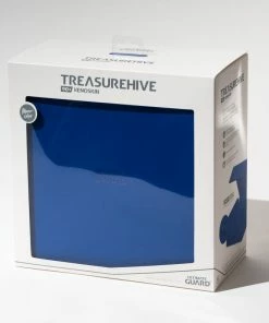 Ozzie Collectables All Board Games Ultimate Guard Treasurehive 90+ XenoSkin Blue Deck Box