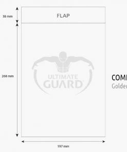 Ozzie Collectables Ultimate Guard Comic Bags Golden Size (100)